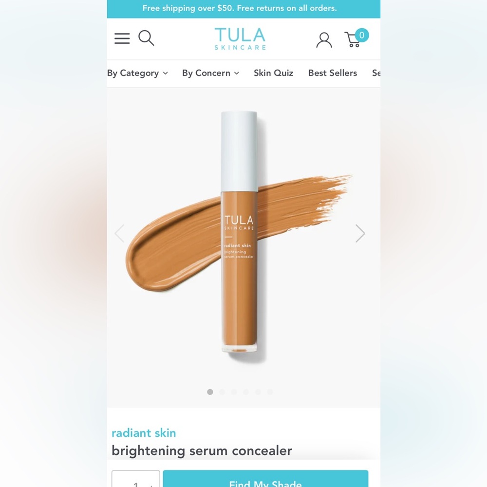 BNIB TULA SKINCARE RADIANT SKIN SERUM SKIN TINTED SUNSCREEN